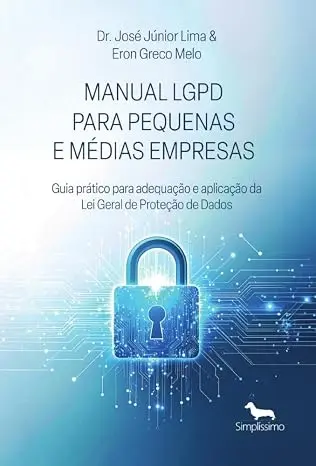 Capa do Manual LGPD para Pequenas e Médias Empresas